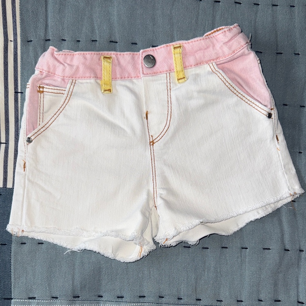 Zara Kids Pink and White Shorts